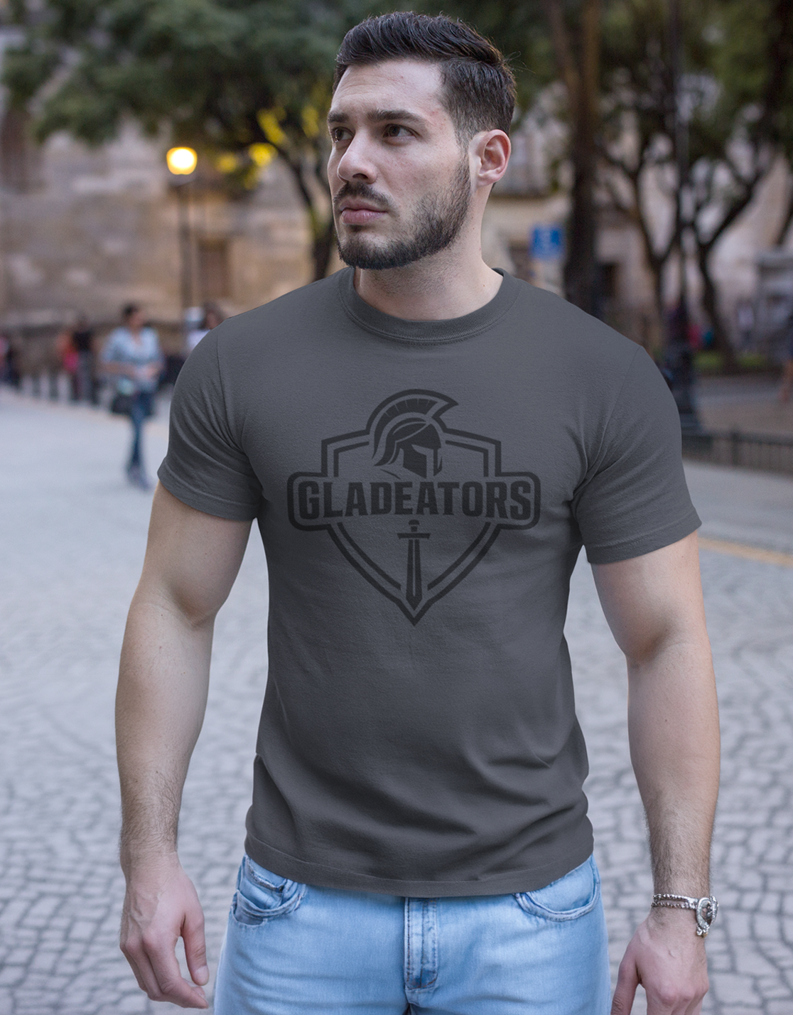 GlaDEAtors Grey shirt