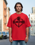 GlaDEAtors logo Red shirt